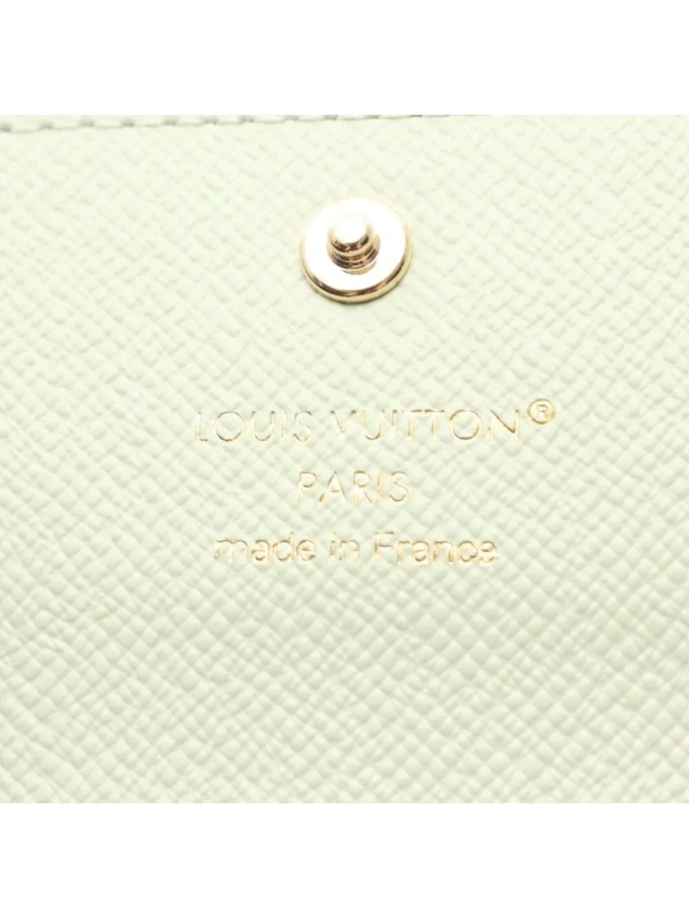 Louis Vuitton Viton Key Case Multicles 4 Monogram Quadruple Strand Minty
